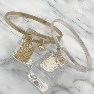 🌼 Your Love My Anchor Hook Bangle Bracelet